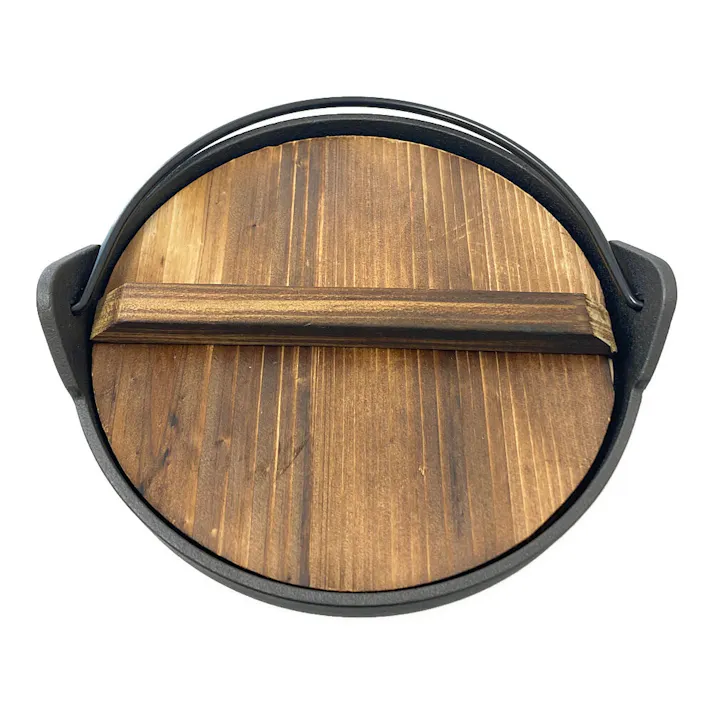 いろり鍋 一人用 15cm IRO23-15BK