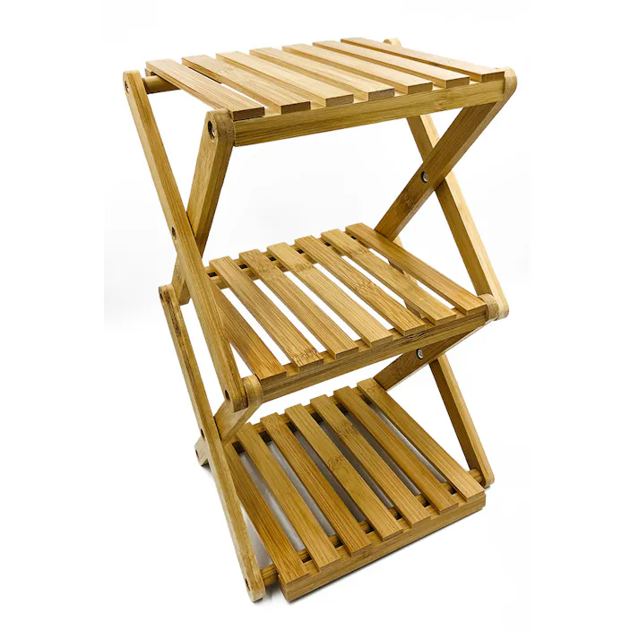 竹田コーポレーション 折りたたみ式ラック 3段 ベルト付 OR3-H59