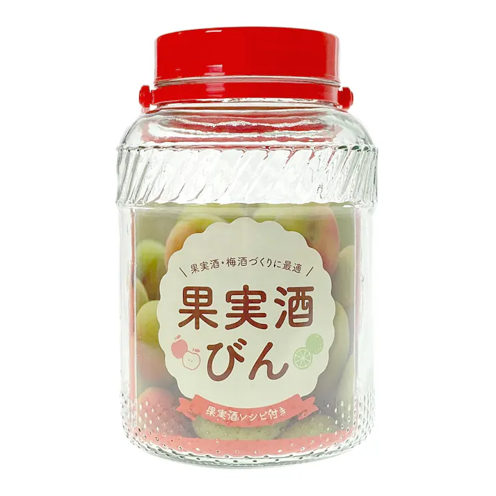 果実酒びん 4L