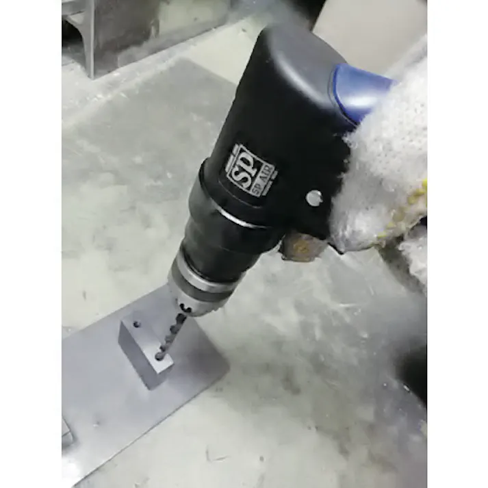 【CAINZ-DASH】ベッセル 超軽量エアードリル10mm(正逆回転機構付き) SP-7525【別送品】