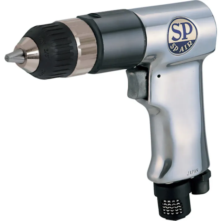 【CAINZ-DASH】ベッセル エアードリル(キーレスチャック) サイレンサー付 SP-1522KL SP-1522KL【別送品】