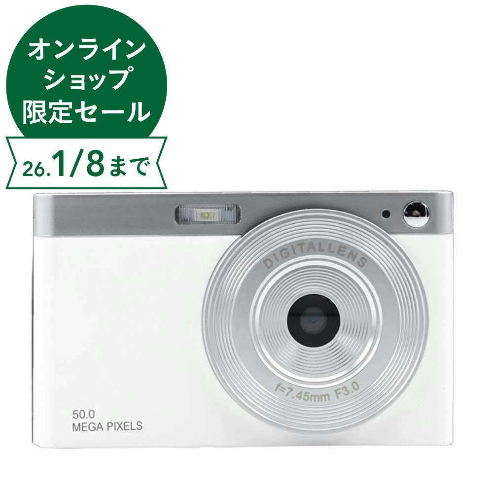 KEIYO WiFiレトロデジタルカメラ ブラック AN-DC003(BK) | カメラ