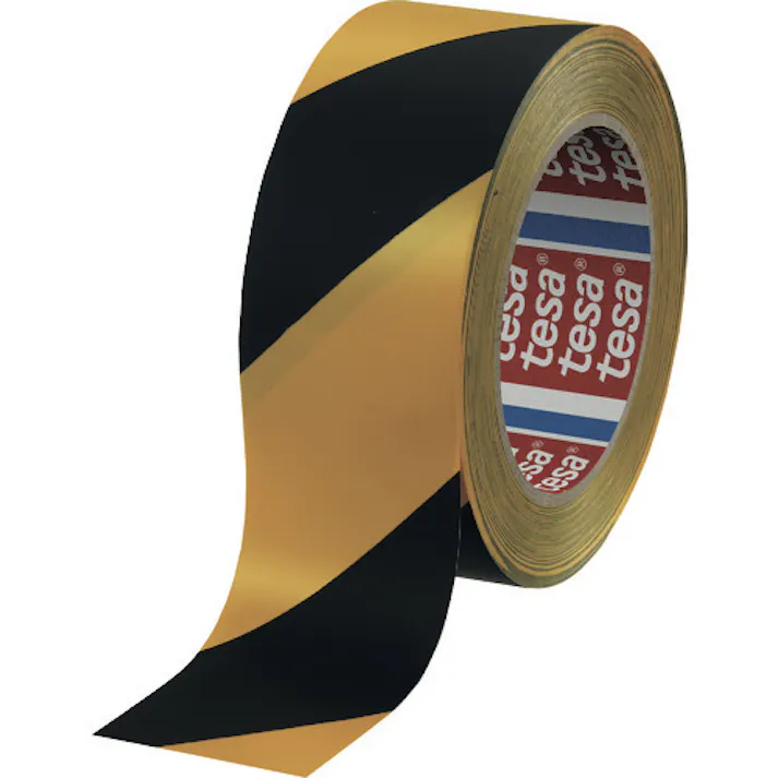 【CAINZ-DASH】テサテープ ラインマーキングテープ トラ 50mmx33m 4169N-PV8-TR【別送品】