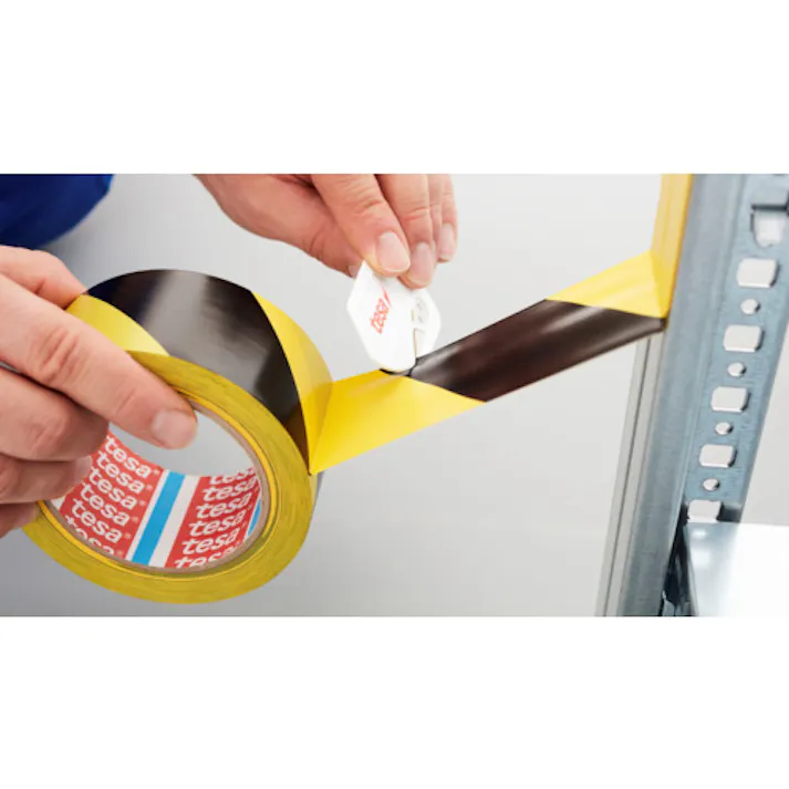 【CAINZ-DASH】テサテープ ラインマーキングテープ トラ 50mmx33m 4169N-PV8-TR【別送品】