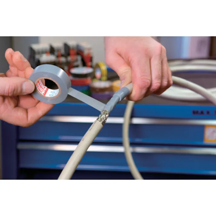 【CAINZ-DASH】テサテープ 電気絶縁用ビニールテープ (10巻入) 19mm×20m 青 (10巻入) 4251-19X20-B【別送品】