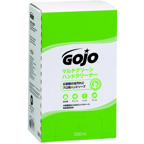 ゴージョージャパン ゴージョー マルチグリーン ハンドクリーナー 2000mL(TDX用カートリッジ) 7265 ハンドソープ ゴージョージャパン ゴージョー マルチグリーン ハンドクリーナー 2000mL(TDX用カートリッジ) 7265 ハンドソープ