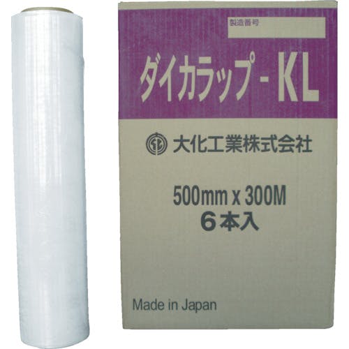大化工業 ダイカラップ-KL DIW-KL500 ストレッチフィルム 大化工業 ダイカラップ-KL DIW-KL500 ストレッチフィルム