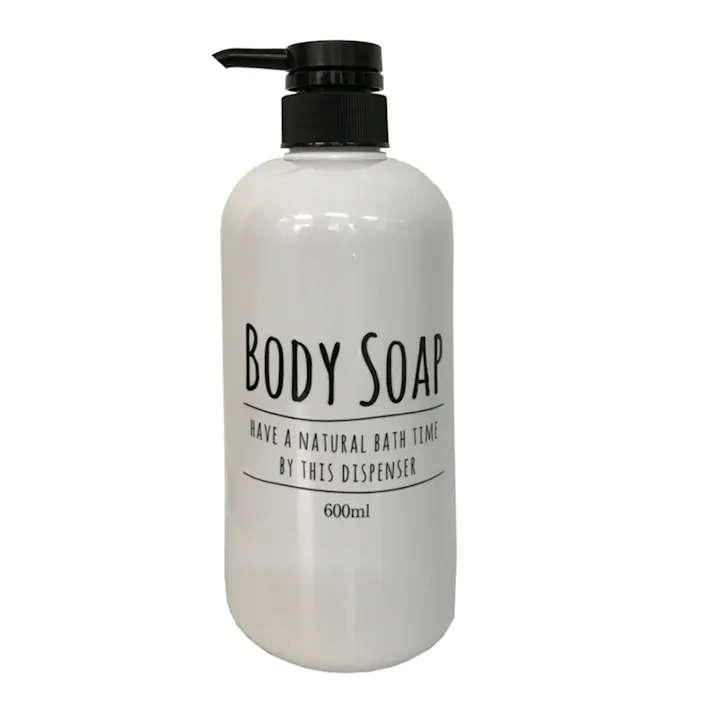 ポンプボトル ラウンドボディソープ 600ml