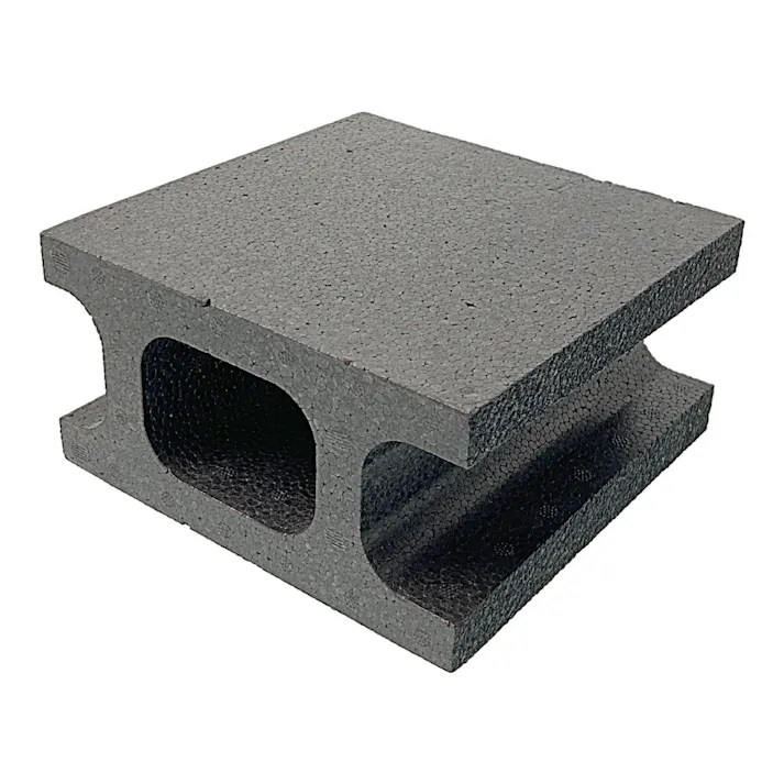 発泡 Kブロック ハーフ ブラック