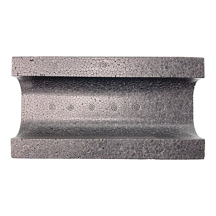 発泡 Kブロック ハーフ ブラック