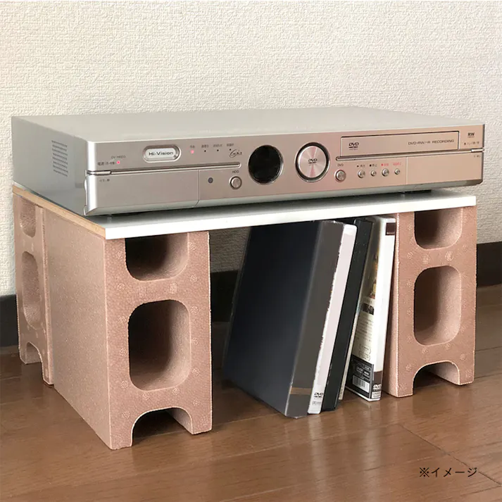 発泡 Kブロック ハーフ ベージュ