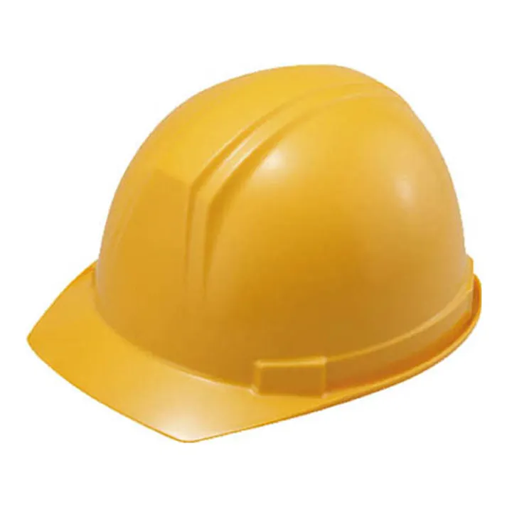 タニザワ ABS製前ひさし型ヘルメット 0169EZY2J 黄