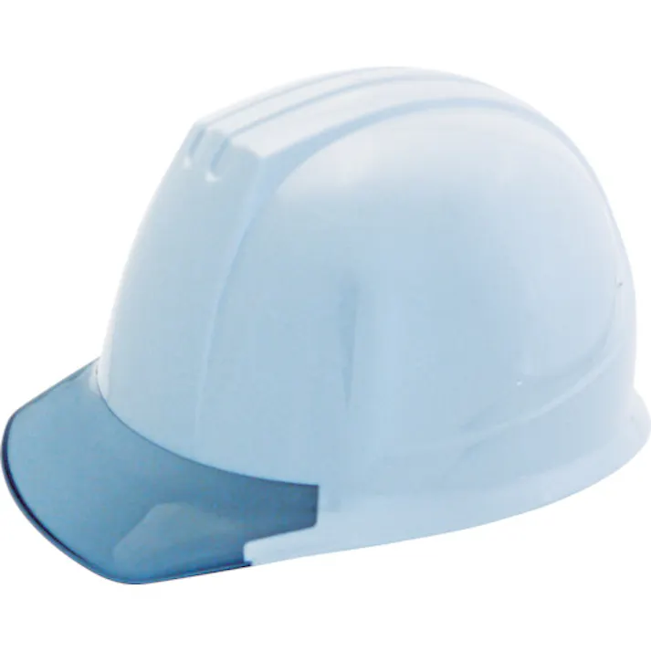 【CAINZ-DASH】谷沢製作所 エアライト搭載ヘルメット(PC製・透明ひさし型) ST#141-JZV(EPA) 帽体色 ホワイト 141-JZV-V2-W3-J【別送品】