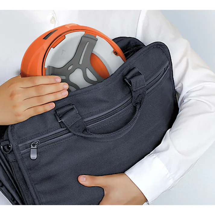 【CAINZ-DASH】谷沢製作所 防災用ヘルメット ST#130 Crubo オレンジ 130CRUBO-O-J【別送品】