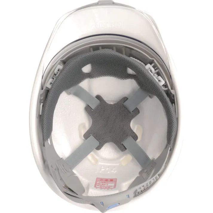 【CAINZ-DASH】谷沢製作所 大型シールド面付ヘルメット ST#0162-SD(EPA) 溝付 ホワイト 0162-SD-W8-J【別送品】