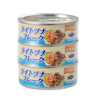 ライトツナフレーク カツオ 3缶