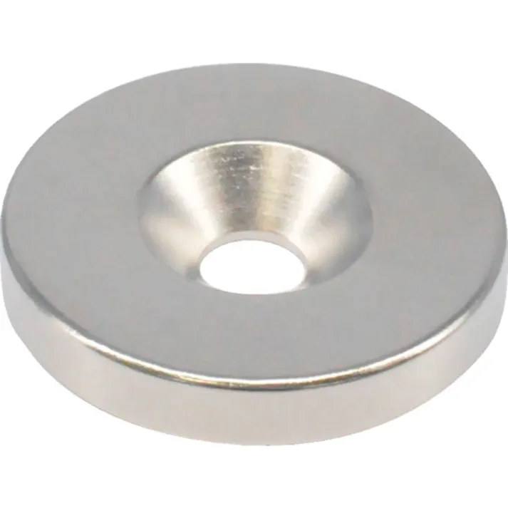 【CAINZ-DASH】マグナ ネオジ磁石プレートキャッチ(丸形)(3個入) 1-NC24R【別送品】