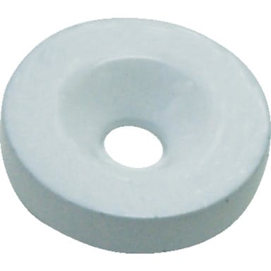 【CAINZ-DASH】マグナ ネオジムポリアミド磁石　１袋２個入（丸形・白・穴あり） P1-111545W【別送品】