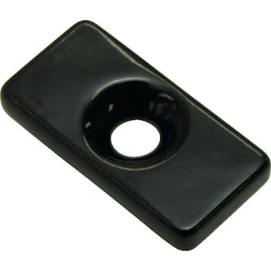 【CAINZ-DASH】マグナ ネオジムポリアミド磁石　１袋２個入（角形・黒・穴あり） P1-4120103B【別送品】
