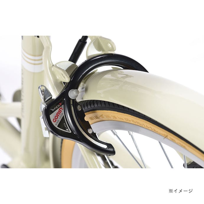 【自転車】《池商》シティサイクル 26インチ 折畳式 クールミント