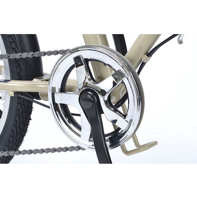 【自転車】《池商》折畳自転車 20・6段ギア マットブラック