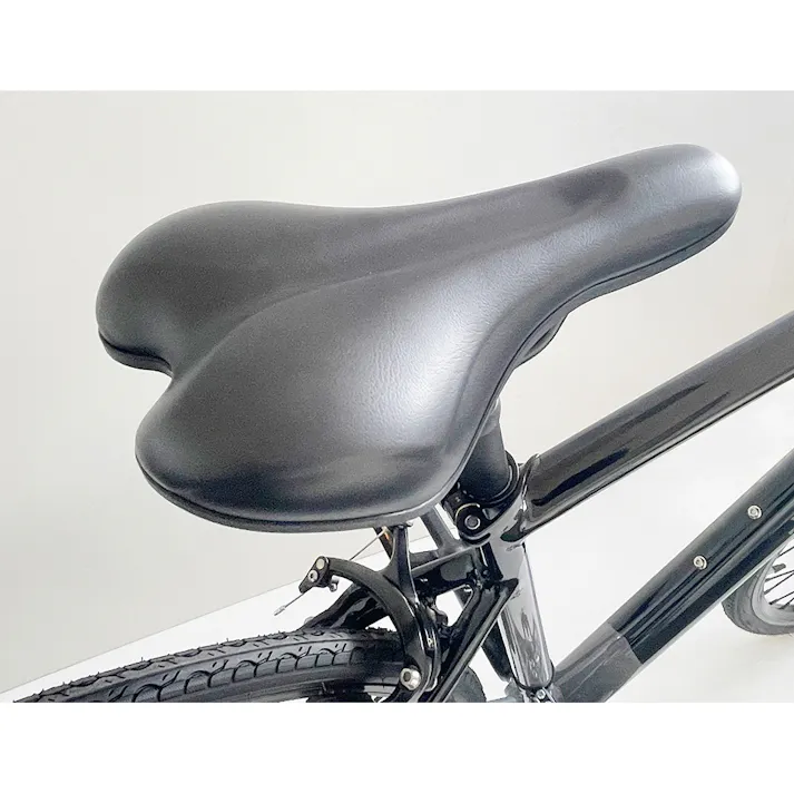 【自転車】エアロクロスバイク 700C 7段変速 ブラックグレー