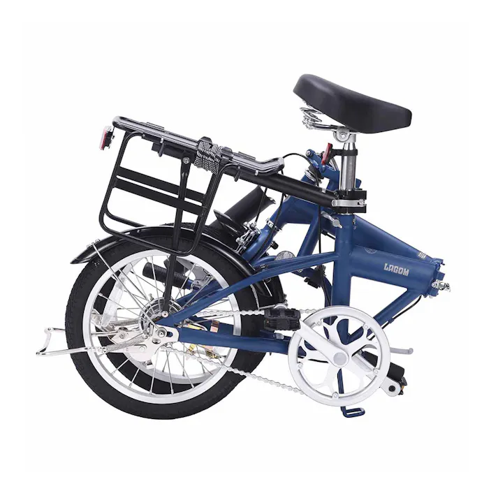 【自転車】折りたたみ自転車 マイパラス MYPALLAS 釣りチャリ 16インチ LS-TR16 マットネイビー