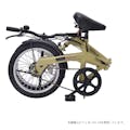 【自転車】《池商》 折畳自転車 16インチ M-100 ブラック