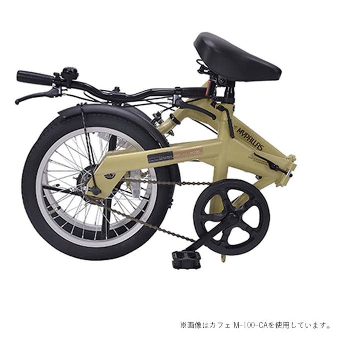 【自転車】《池商》 折畳自転車 16インチ M-100 ブラック