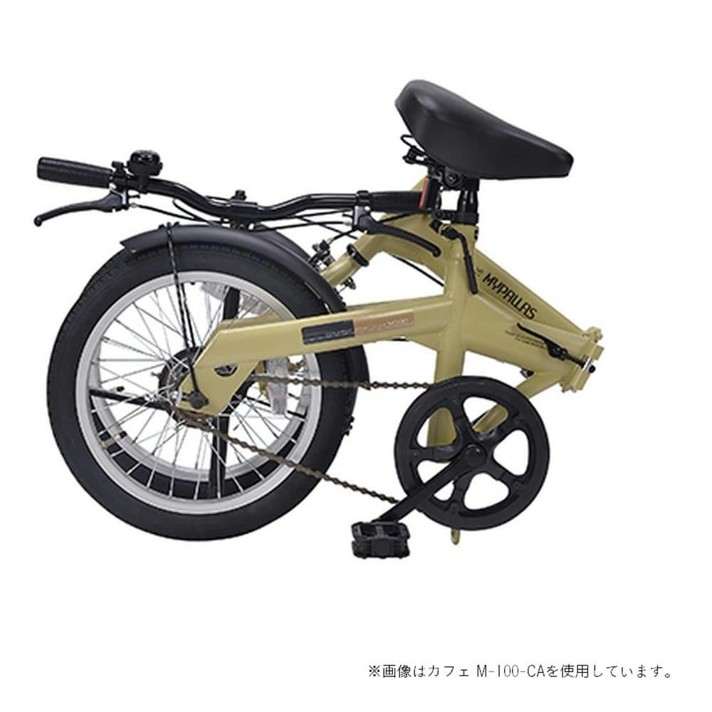 【自転車】《池商》 折畳自転車 16インチ M-100 グリーン