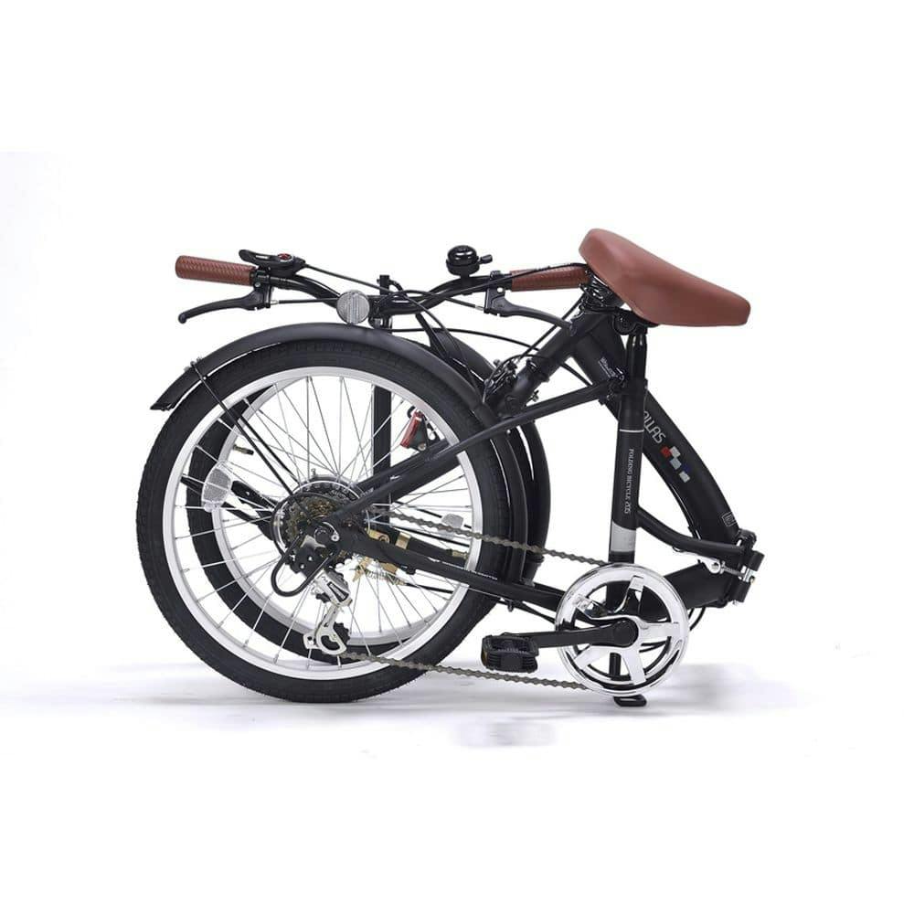 自転車】折りたたみ自転車 20インチ 6段 ギア付 M-205 ディープ