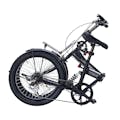 【自転車】《池商》折たたみ自転車 セミファットバイク 20インチ 6段変速 サンドベージュ