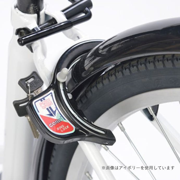 【自転車】《池商》 折畳シティ26・6SP・肉厚チューブ M-507 マットブラック