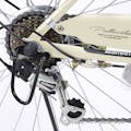 【自転車】《池商》 PRINTEMPS 折畳シティ26・6SP・オートライト M-509 ホワイト