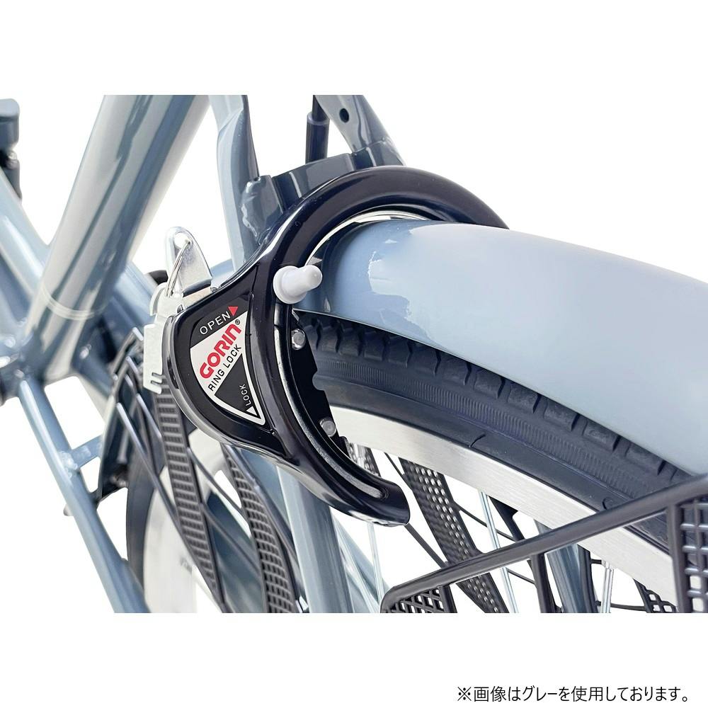 自転車】《池商》折りたたみ自転車 軽快車 26インチ グレー | 折りたたみ自転車 通販 | ホームセンターのカインズ