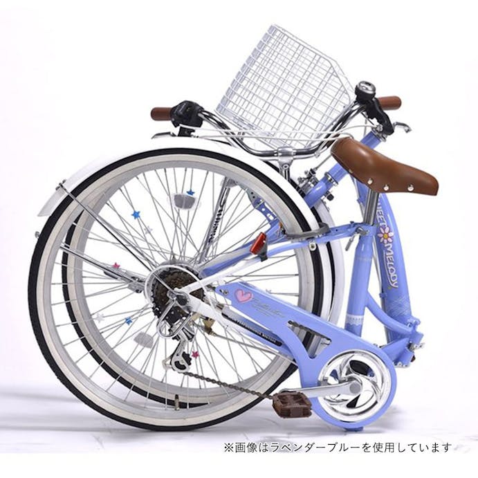 【自転車】《池商》 子供用自転車24・6SP・オートライト M-804F ローズピンク(販売終了)