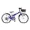 【自転車】《池商》M-822F 折畳ジュニアMTB22・6SP・CIデッキ ブルー