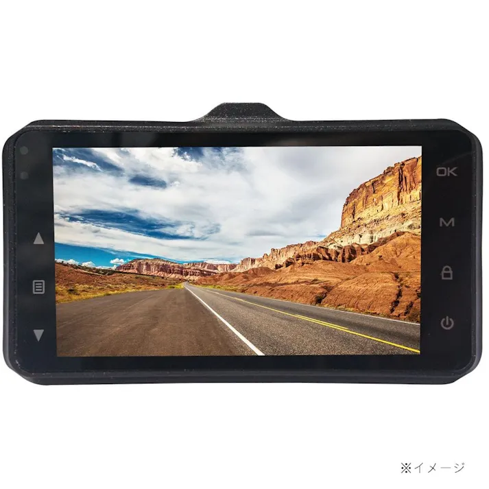 GPS付ドライブレコーダーダブルカメラ SD32GB