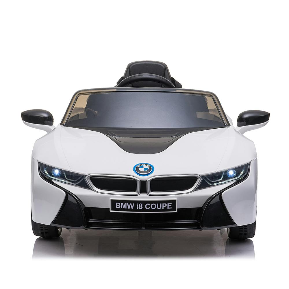 池商 こども用電動乗用カー BMW i8クーペ ホワイト RA-I8RO(販売終了