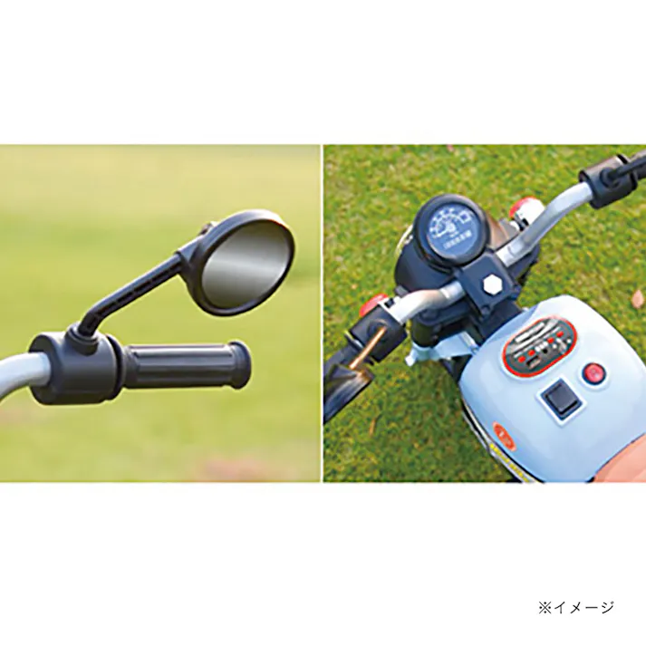 こども用電動乗用3輪ミニバイク ブルー RA-3WRO-BL