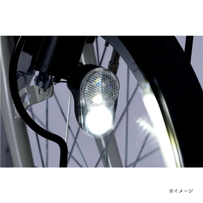 【自転車】マイパラス MYPALLAS 折畳自転車 MF203 EASILY 20・6SP グレージュ