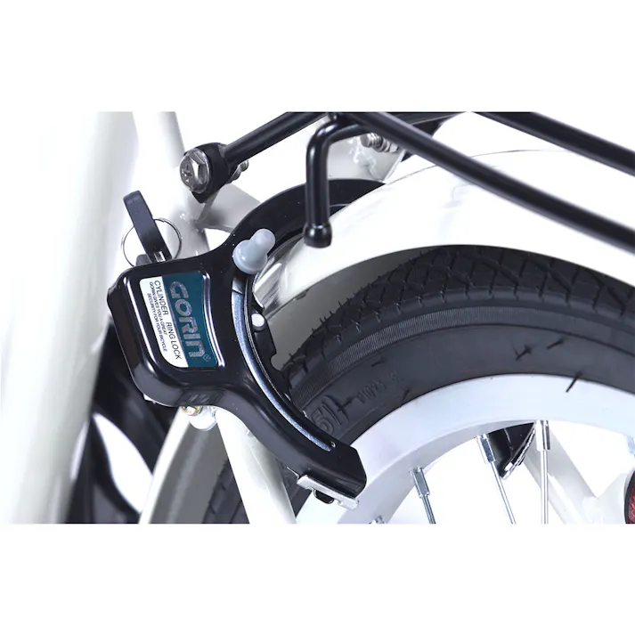 【自転車】マイパラス MYPALLAS 折畳自転車 MF203 EASILY 20・6SP グレージュ