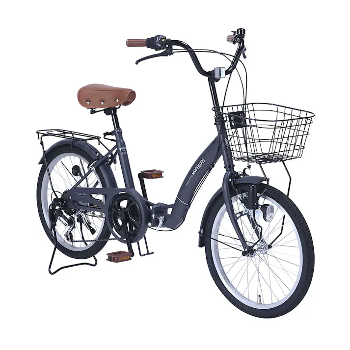 【自転車】マイパラス MYPALLAS 折畳自転車 MF203 EASILY 20・6SP マットネイビー
