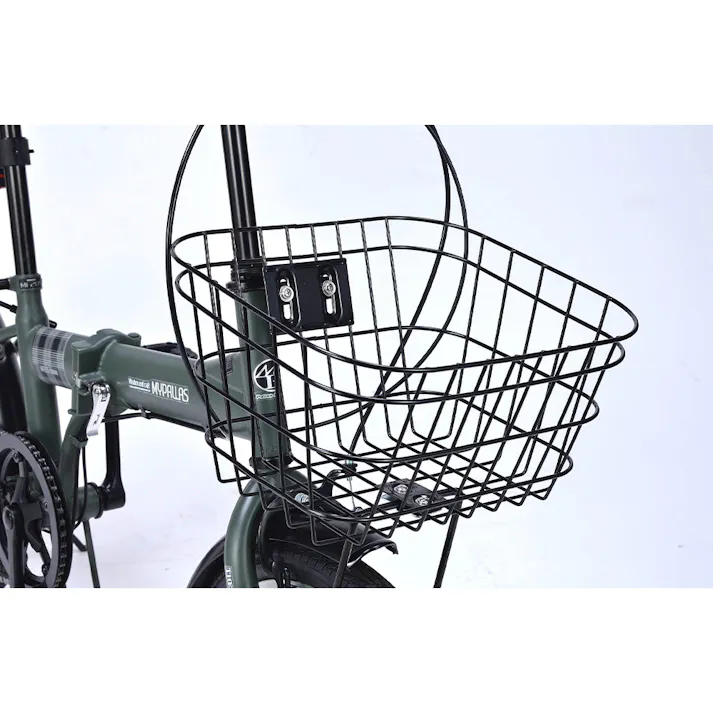 【自転車】折りたたみ自転車 20インチ 6段ギア MF205 アイスグレー