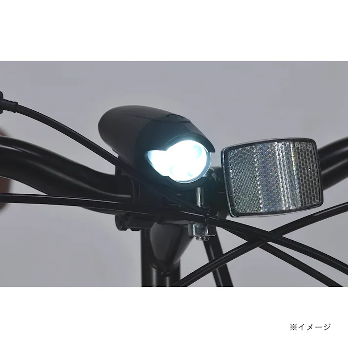 【自転車】折りたたみ自転車 20インチ 6段ギア MF205 アイスグレー