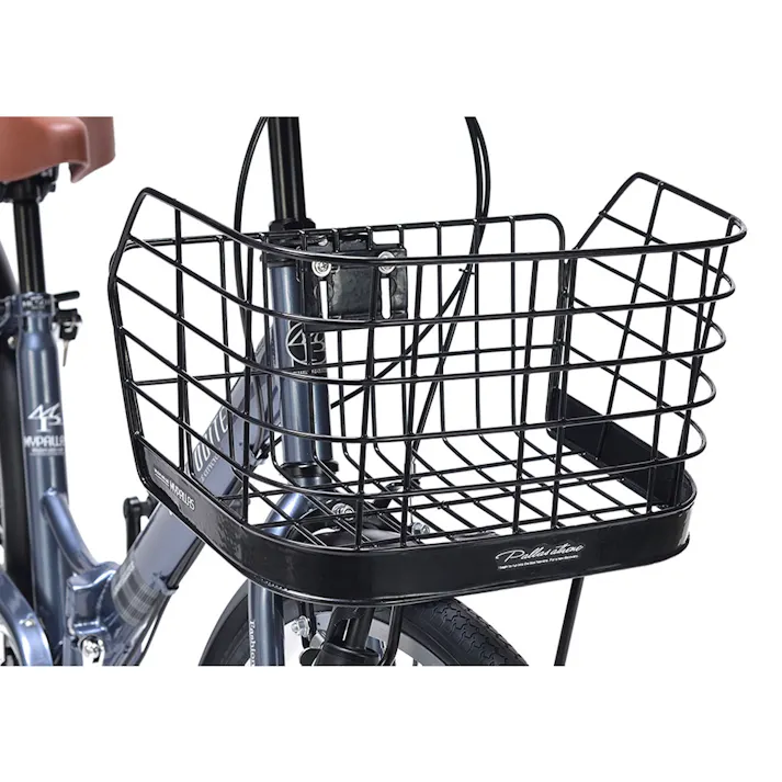 【自転車】折りたたみ自転車 シティサイクル 26インチ 6段ギア アッシュブルー