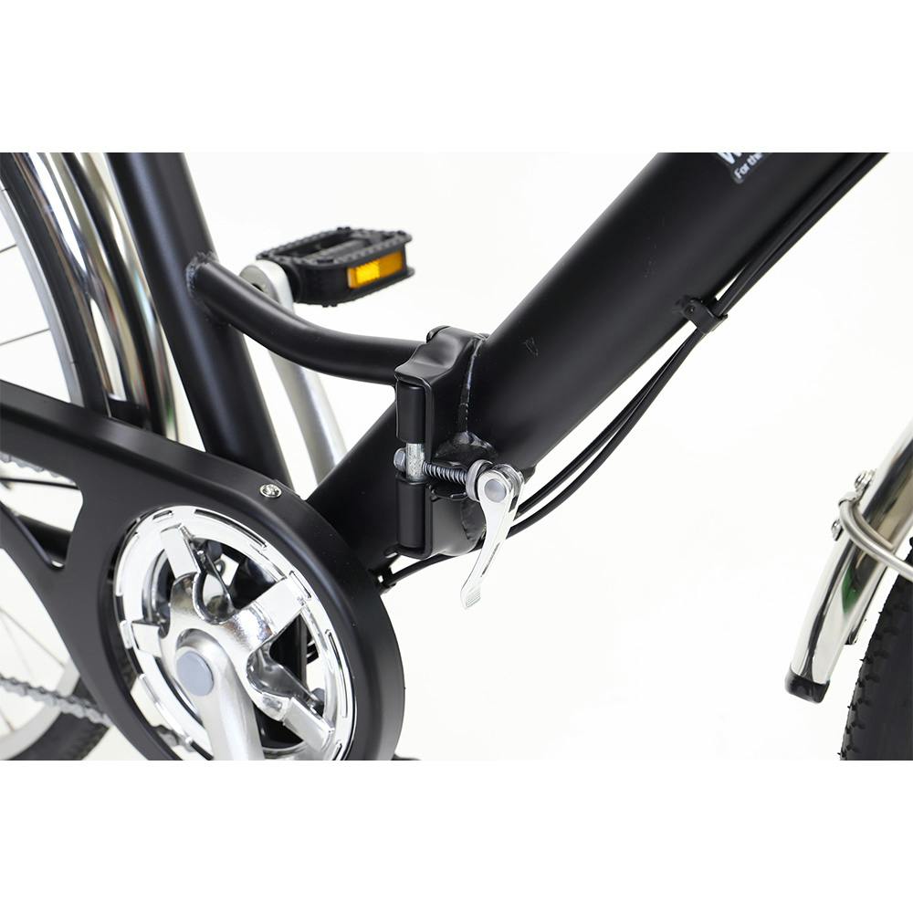 自転車】折りたたみ自転車 BAAシティサイクル 26型 6SP ホワイト
