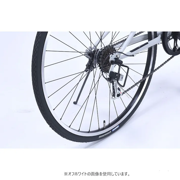 マイパラス MYPALLAS 折畳クロスバイク 700C 外装6段 マットブラック