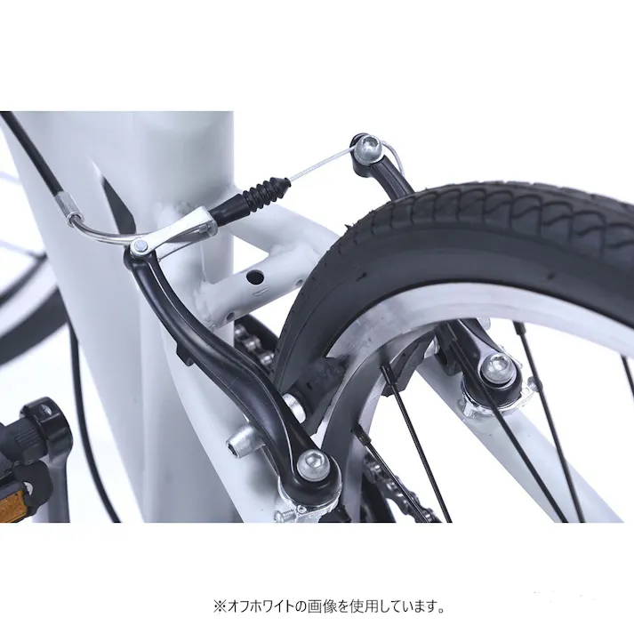 マイパラス MYPALLAS 折畳クロスバイク 700C 外装6段 マットブラック