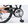 【自転車】マイパラス MYPALLAS 折畳ジュニア MTB22・6SP ブラック